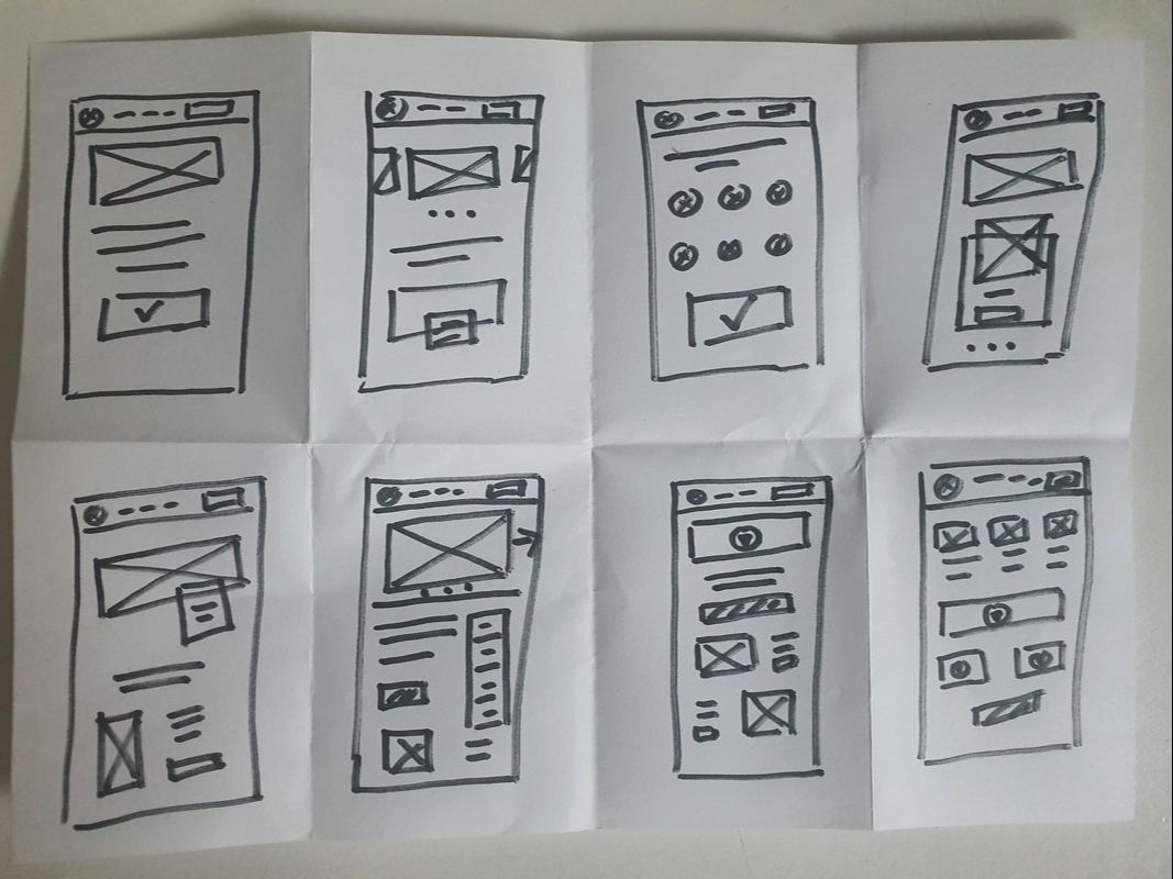 Wireframe UX